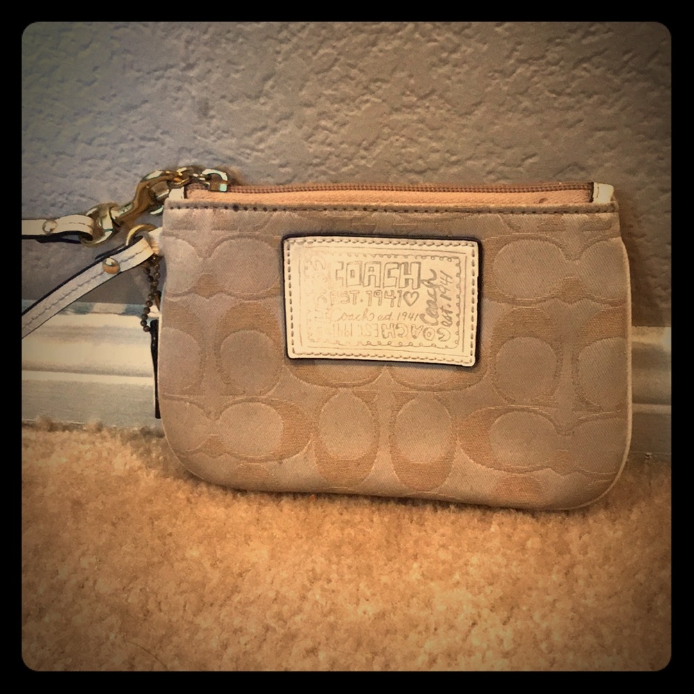 Coach wristlet